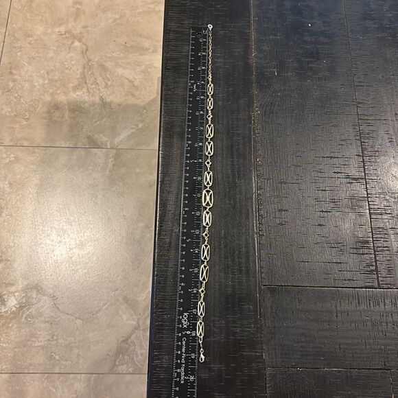 Anne Klein Graduated Gold Tone Classy Necklace - Picture 7 of 7